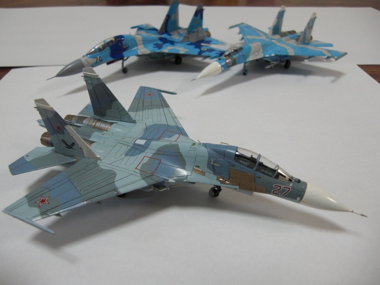 Su-27UB Flanker C cockpit set Trumpeter Aires 2176