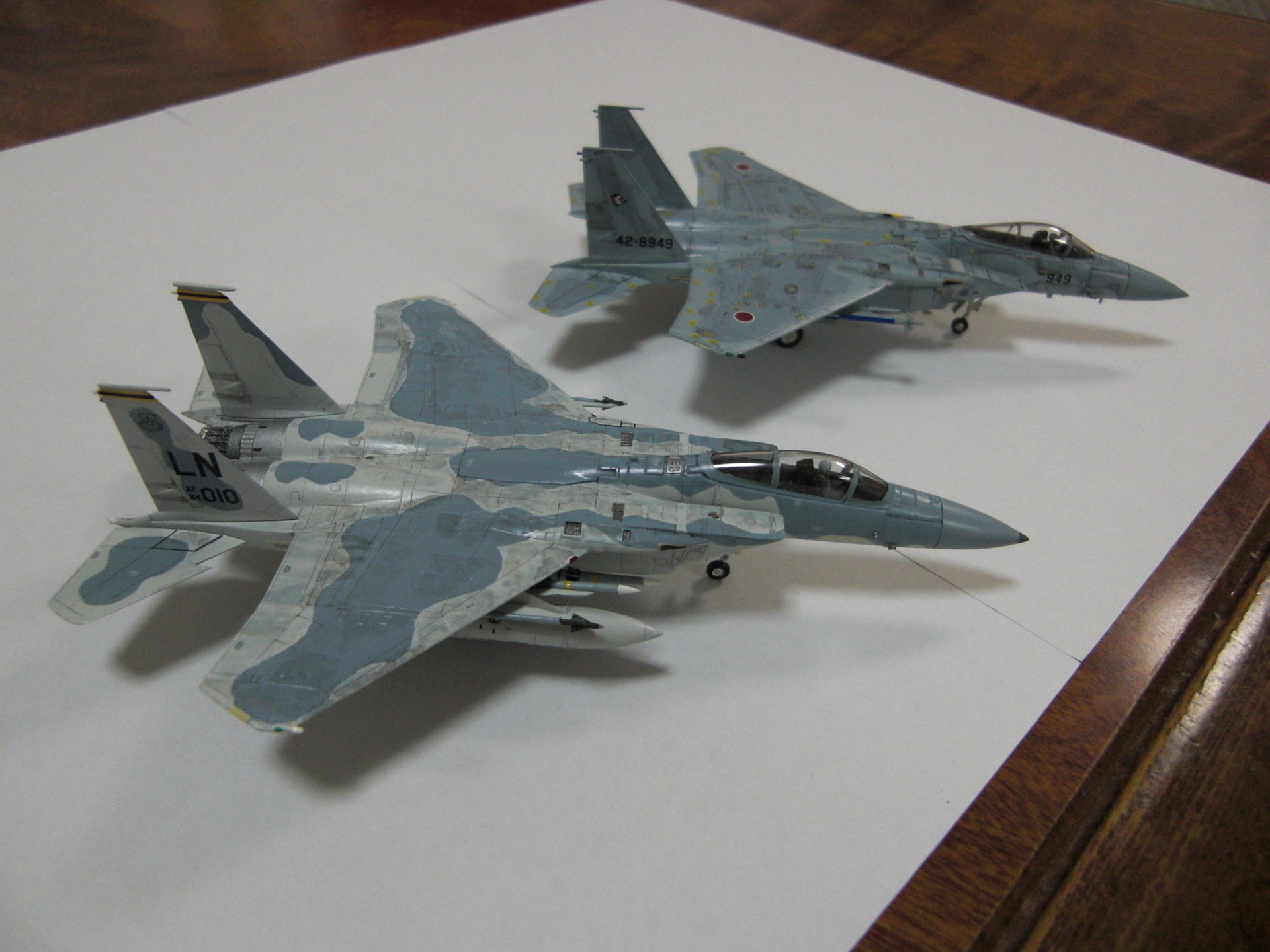 模型画像」1：144 F－15C 48FW 493FS レイクンヒース